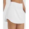 imagebaleaf Womens Tennis Skirt Golf Skorts for Woman High Waisted with Shorts Pockets Athletic RunningWhite