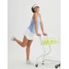imagebaleaf Womens Tennis Skirt Golf Skorts for Woman High Waisted with Shorts Pockets Athletic RunningWhite