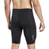imagebaleaf Mens Padded Bike Shorts Cycling Road Biking Riding Bicycle Cycle Wear Pockets UPF 50 MTB Accessories TightsClassicblack