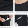imagebaleaf Mens Padded Bike Shorts Cycling Road Biking Riding Bicycle Cycle Wear Pockets UPF 50 MTB Accessories TightsClassicblack