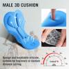imagebaleaf Mens Padded Bike Shorts Cycling Road Biking Riding Bicycle Cycle Wear Pockets UPF 50 MTB Accessories TightsClassicgrey