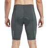 imagebaleaf Mens Padded Bike Shorts Cycling Road Biking Riding Bicycle Cycle Wear Pockets UPF 50 MTB Accessories TightsClassicgrey