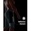imagebaleaf Mens Padded Bike Shorts Cycling Road Biking Riding Bicycle Cycle Wear Pockets UPF 50 MTB Accessories TightsMatchinggrey Black