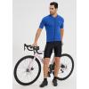 imagebaleaf Mens Padded Bike Shorts Cycling Road Biking Riding Bicycle Cycle Wear Pockets UPF 50 MTB Accessories TightsSolidblack