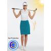 imagebaleaf Womens 20quot Golf Skirts Knee Length Skorts Athletic Modest Long Active Casual Pockets UV Protection01blue