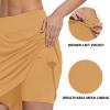 imagebaleaf Womens 20quot Golf Skirts Knee Length Skorts Athletic Modest Long Active Casual Pockets UV Protection01desert Mist