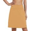 imagebaleaf Womens 20quot Golf Skirts Knee Length Skorts Athletic Modest Long Active Casual Pockets UV Protection01desert Mist
