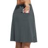 imagebaleaf Womens 20quot Golf Skirts Knee Length Skorts Athletic Modest Long Active Casual Pockets UV Protection01gray