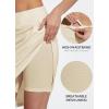 imagebaleaf Womens 20quot Golf Skirts Knee Length Skorts Athletic Modest Long Active Casual Pockets UV Protection01khaki