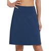 imagebaleaf Womens 20quot Golf Skirts Knee Length Skorts Athletic Modest Long Active Casual Pockets UV Protection01navy