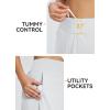 imagebaleaf Womens 20quot Golf Skirts Knee Length Skorts Athletic Modest Long Active Casual Pockets UV Protection04white