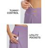 imagebaleaf Womens 20quot Golf Skirts Knee Length Skorts Athletic Modest Long Active Casual Pockets UV Protection05purple