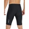 imagebaleaf Mens Padded Bike Shorts Cycling Road Biking Riding Bicycle Cycle Wear Pockets UPF 50 MTB Accessories TightsSolidblack