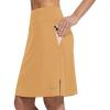 imagebaleaf Womens 20quot Golf Skirts Knee Length Skorts Athletic Modest Long Active Casual Pockets UV Protection01desert Mist