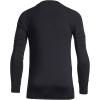 imagebaleaf Boys Thermal Compression Shirts Youth Long Sleeve Fleece Base Layer Soccer Football Cold Gear01black
