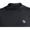 imagebaleaf Boys Thermal Compression Shirts Youth Long Sleeve Fleece Base Layer Soccer Football Cold Gear02black