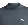 imagebaleaf Boys Thermal Compression Shirts Youth Long Sleeve Fleece Base Layer Soccer Football Cold Gear02gray