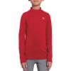 imagebaleaf Boys Thermal Compression Shirts Youth Long Sleeve Fleece Base Layer Soccer Football Cold Gear02red