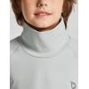imagebaleaf Boys Thermal Compression Shirts Youth Long Sleeve Fleece Base Layer Soccer Football Cold Gear03grey