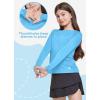 imagebaleaf Girls Rash Guard Swim Shirts Sun Shirt UV Long Sleeve Tops Quick Dry Lightweight UPF 50 ClothingBlue