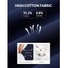 imageBALEAF Mens Sweatpants Casual Lounge Cotton Pajama Yoga Pants Open Bottom Straight Leg Male Sweat Pants with PocketsCnavy Blueadjust Cinch