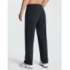 imageBALEAF Mens Sweatpants Casual Lounge Cotton Pajama Yoga Pants Open Bottom Straight Leg Male Sweat Pants with PocketsDark Grey