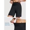 imageBALEAF Womens 3 5quot Quick Dry High Waisted Swim Board Shorts UPF 50 Swimsuit Bottom Trunks with LinerBlack