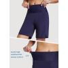 imageBALEAF Womens 3 5quot Quick Dry High Waisted Swim Board Shorts UPF 50 Swimsuit Bottom Trunks with LinerDark Blue