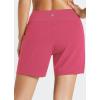 imageBALEAF Womens 3 5quot Quick Dry High Waisted Swim Board Shorts UPF 50 Swimsuit Bottom Trunks with LinerPink