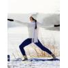 imageBALEAF Womens Fleece Lined Leggings Thermal Warm Winter Tights High Waisted Yoga Pants Cold Weather with PocketsClassic Navy