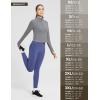 imageBALEAF Womens Fleece Lined Leggings Thermal Warm Winter Tights High Waisted Yoga Pants Cold Weather with PocketsClassic Navy