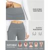 imageBALEAF Womens Fleece Lined Leggings Thermal Warm Winter Tights High Waisted Yoga Pants Cold Weather with PocketsGraphite Gray