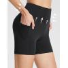 imagebaleaf Womens 8quot 5quot 3quot Biker Shorts High Waist Yoga Workout Gym Running Volleyball Spandex Shorts with PocketsBlackstretchier