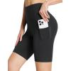 imagebaleaf Womens 8quot 5quot 3quot Biker Shorts High Waist Yoga Workout Gym Running Volleyball Spandex Shorts with PocketsBlackstretchier