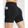 imagebaleaf Womens 8quot 5quot 3quot Biker Shorts High Waist Yoga Workout Gym Running Volleyball Spandex Shorts with PocketsBlackstretchier