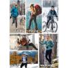 imagebaleaf Womens Fleece Lined Leggings Water Resistant Winter Clothes Running Tights Cold Weather Hiking Pants Zip PocketsAgrey
