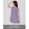 imagebaleaf Womens Flowy Tank Tops VNeck Tunic Sleeveless Workout Long Loose Fit Camis Yoga TShirts Cute Tee for Casual SummerPurple