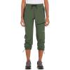 imageBALEAF Womens Hiking Pants Quick Dry Lightweight Water Resistant Elastic Waist Cargo Pants for All SeasonsArmy Green Tall 31