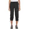 imageBALEAF Womens Hiking Pants Quick Dry Lightweight Water Resistant Elastic Waist Cargo Pants for All SeasonsBlack Petite 27