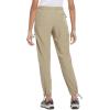imageBALEAF Womens Hiking Pants Quick Dry Lightweight Water Resistant Elastic Waist Cargo Pants for All SeasonsSuntan Petite 27