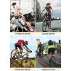 imageBALEAF Mens Mountain Bike Shorts 3D Padded Loosefit MTB Cycling Bicycle Lightweight Zipper PocketsDeep Brown