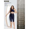 imageBALEAF Womens 14quot High Waisted Swim Capris Long Swim Shorts Knee Length UPF50 Swimsuit with Liner and PocketsNavy