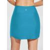 imageBALEAF Womens 2024 17quot Swim Skirt Bottoms High Waisted Modest Bathing Suit Skirt Tummy Control Swim BottomsAqua Blue