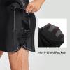 imageBALEAF Womens 2024 17quot Swim Skirt Bottoms High Waisted Modest Bathing Suit Skirt Tummy Control Swim BottomsBlack