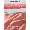 imageBALEAF Womens 2024 17quot Swim Skirt Bottoms High Waisted Modest Bathing Suit Skirt Tummy Control Swim BottomsScorched Red