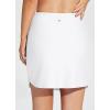 imageBALEAF Womens 2024 17quot Swim Skirt Bottoms High Waisted Modest Bathing Suit Skirt Tummy Control Swim BottomsWhite