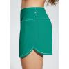 imageBALEAF Womens 4quot High Waisted Swim Shorts Quick Dry Board Shorts UPF50 Swimsuit with Liner and PocketsGreen