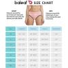 imageBALEAF Womens Cycling Underwear Padded Bike Shorts Padding Spin Biker Briefs Biking GearAbriefspink