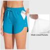 imagebaleaf Womens 3quot5quot Quick Dry Mesh Swim Shorts Tankini Bottom with Liner Athletic Gym RunningAqua Blue