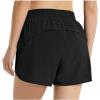 imagebaleaf Womens 3quot5quot Quick Dry Mesh Swim Shorts Tankini Bottom with Liner Athletic Gym RunningBlack